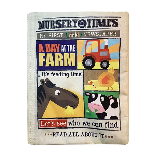Crinkly Newspaper | A Day At The Farm