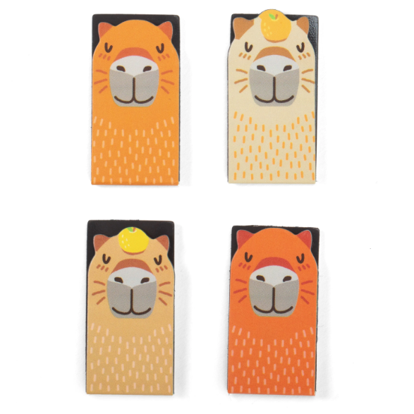 Kikkerland | Capybara Magnetic Bookmarks