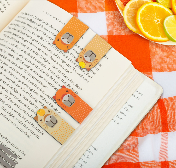 Kikkerland | Capybara Magnetic Bookmarks