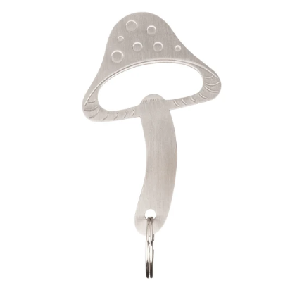 Kikkerland | Mushroom Keychain Bottle Opener