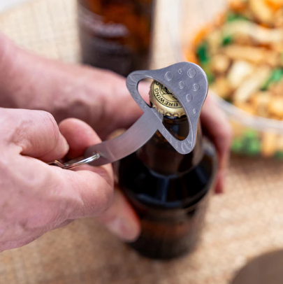Kikkerland | Mushroom Keychain Bottle Opener