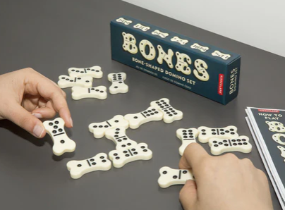 Kikkerland | Bones | Domino Set