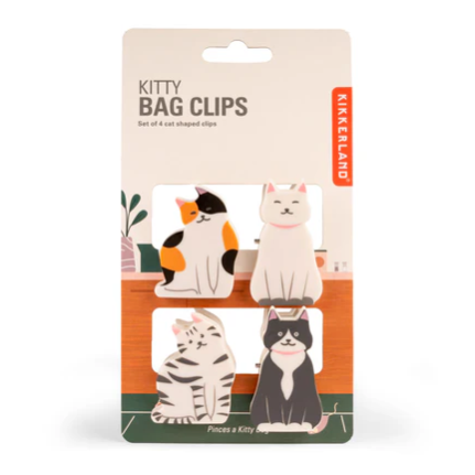 Kikkerland | Kitty Bag Clips