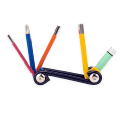 Kikkerland | Rainbow 5-in-1 Multi Tool & Light