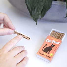 Kikkerland | Cat Paw Mini Emery Boards