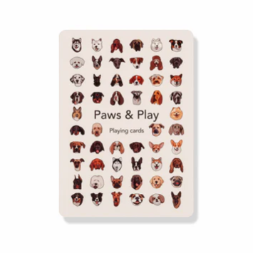 Kikkerland | Paws & Play Playing Cards