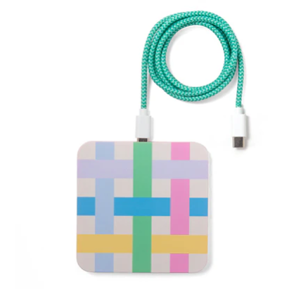 Kikkerland | Inkerie | Wireless Phone Charger | Grid