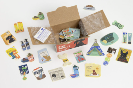 Greeting Life Inc. | Haco Sticker Box | Dog Supply