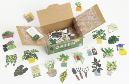 Greeting Life Inc. | Haco Sticker Box | Green Market