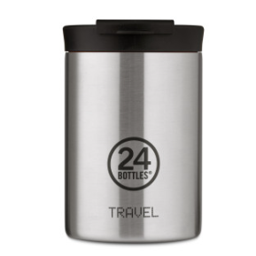 24 Travel Tumbler | 350ml | Brushed Steel