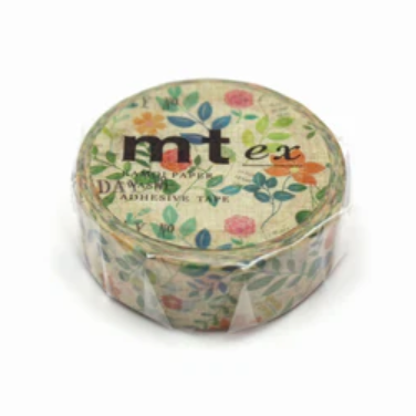 mt ex | Washi Tape | Watercolor Flower