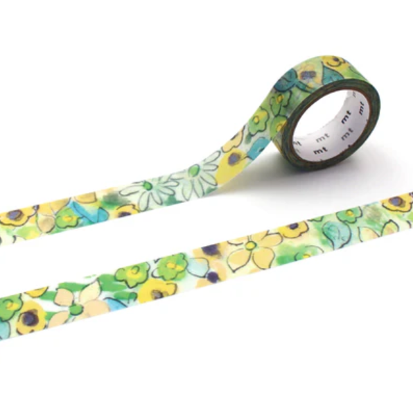 mt X Isabelle Boinot | Washi Tape | Flower Patterns