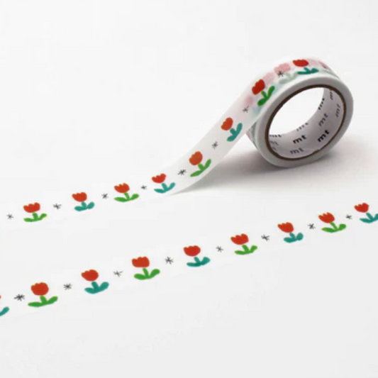 mt X Makoto Matsubayashi | Washi Tape | Tulip