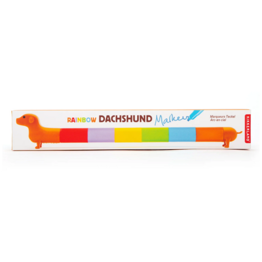 Kikkerland | Rainbow Dachshund Marker