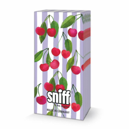 PPD | 4 Ply Pocket Tissues | Cherry & Stripes