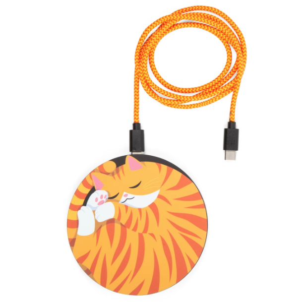 Kikkerland | Sleepy Cat Wireless Charger