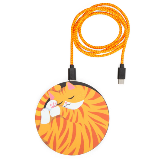 Kikkerland | Sleepy Cat Wireless Charger