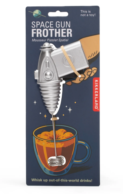 Kikkerland | Space Gun Frother