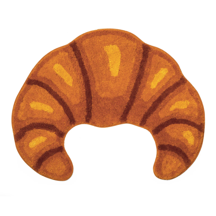 Kikkerland | Croissant Bath Rug