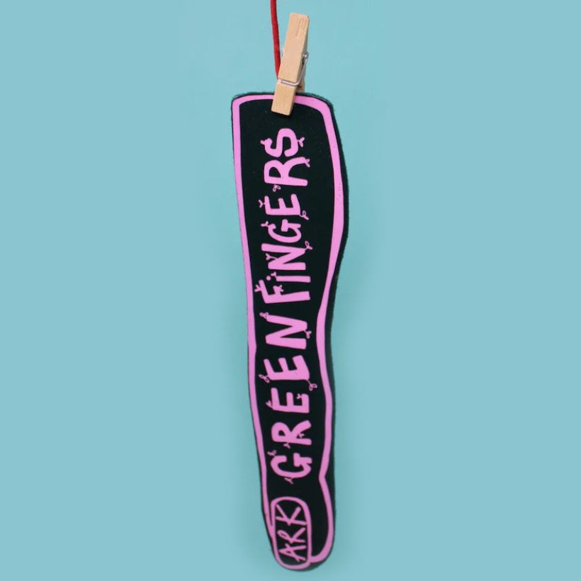 Ark | Green Fingers Shaped Bookmark | Teal