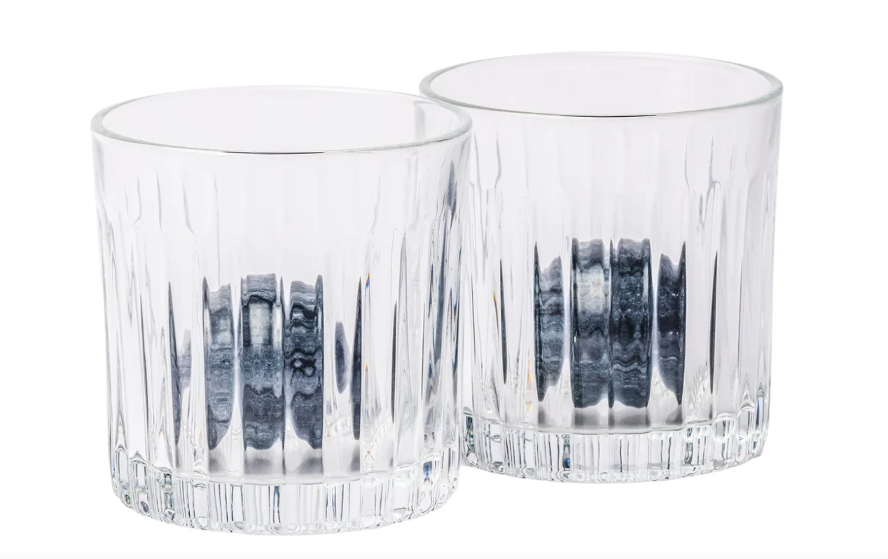 Gentlemen's Hardware | Cocktail Tumbler & Whisky Stones Set