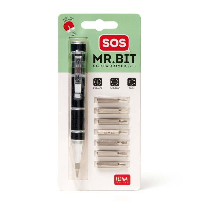 Legami | Mr Bit | Screwdriver Set