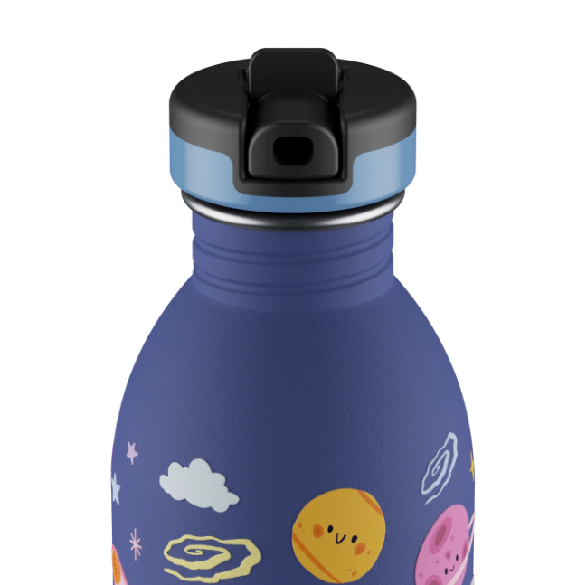 24 Urban Sport Bottle with Straw | 500ml | Space Friends