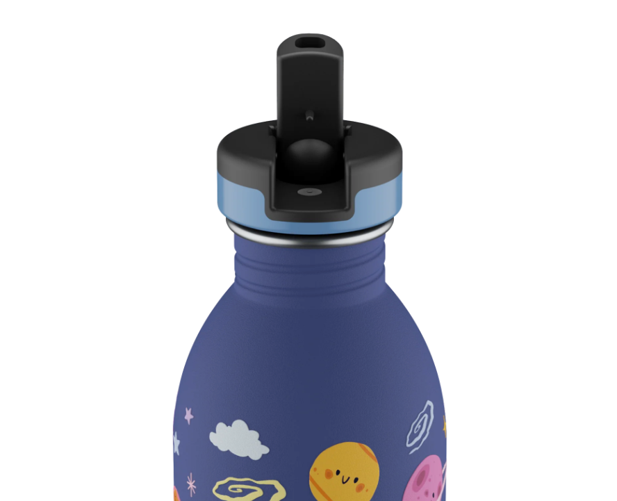 24 Urban Sport Bottle with Straw | 500ml | Space Friends