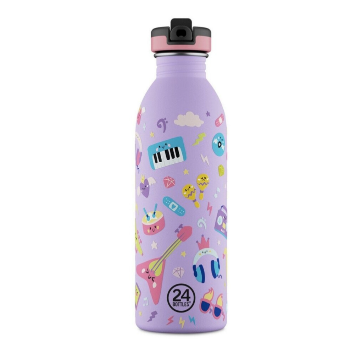 24 Urban Sport Bottle with Straw | 500ml | Music Friends