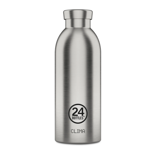 24 Clima Bottle | 500ml | Brushed Steel