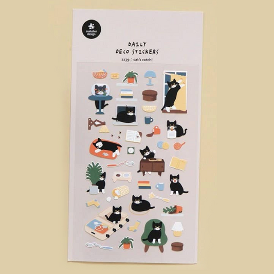 Hello Claws | Stickers | 1139: Cat's Catch