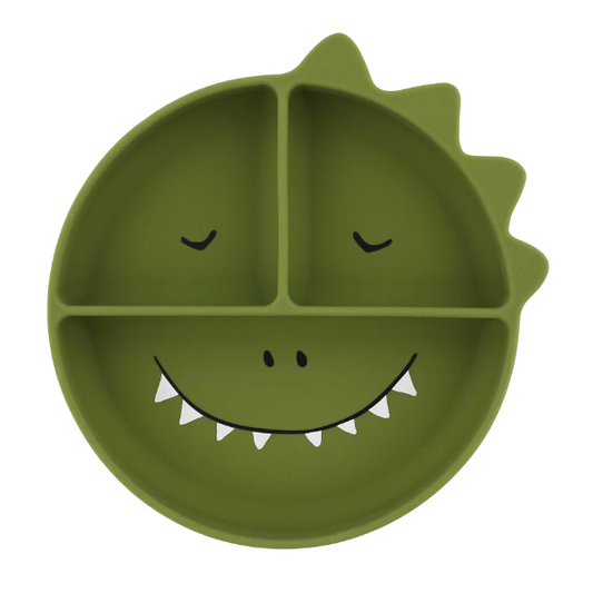 Trixie | Silicone Divided Suction Plate | Mr. Dino