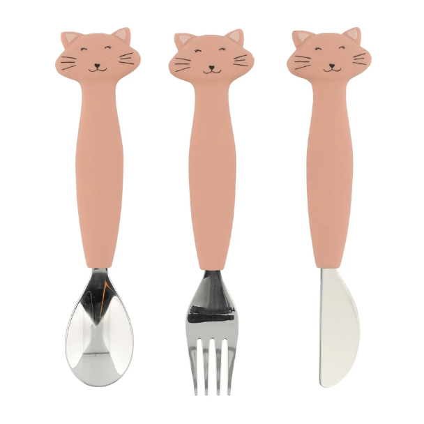 Trixie | Silicone Cutlery Set | Mrs. Cat