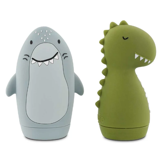 Trixie | Bath Toy Splashing Animals | Mr. Shark & Mr. Dino