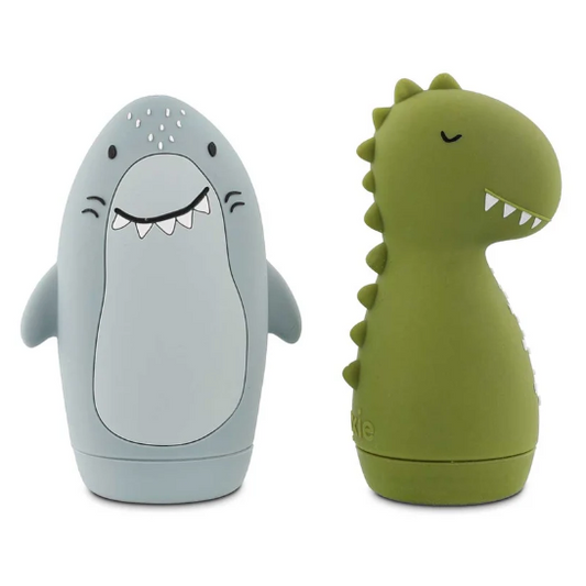 Trixie | Bath Toy Splashing Animals | Mr. Shark & Mr. Dino