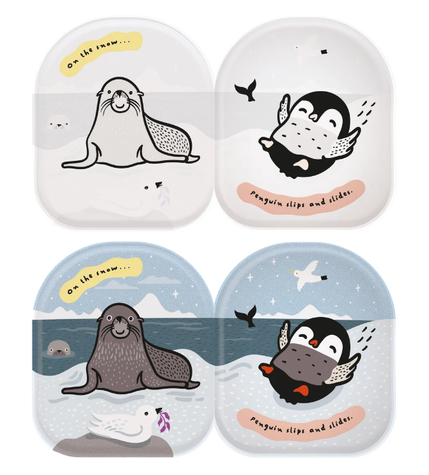 Shaped Bath Book | Penguin & Friends