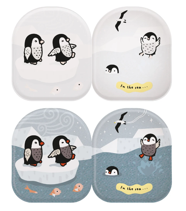 Shaped Bath Book | Penguin & Friends