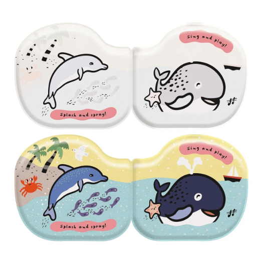 Shaped Bath Book | Whale & Friends