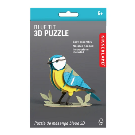 Kikkerland | 3D Puzzle | Blue Tit