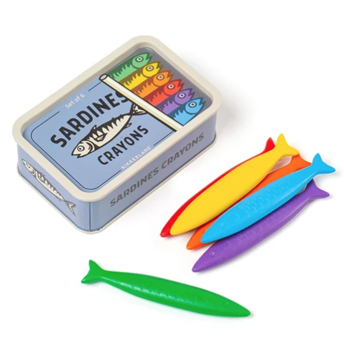 Kikkerland | Sardine Crayons