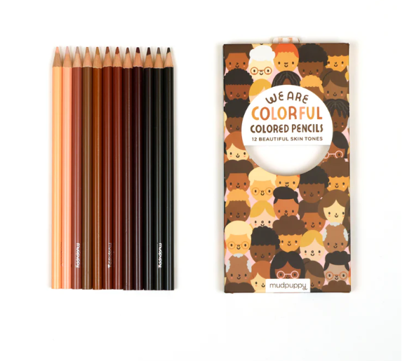 We Are Colourful - Skin Tone Coloured Pencils