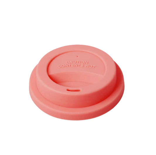 RICE | Silicone Lid | Coral Pink