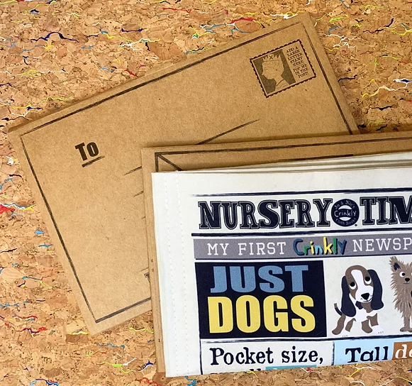 Crinkly Newspaper | Just Dogs