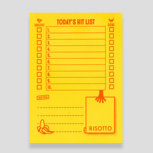 Risottos | A6 Hits List : Yellow