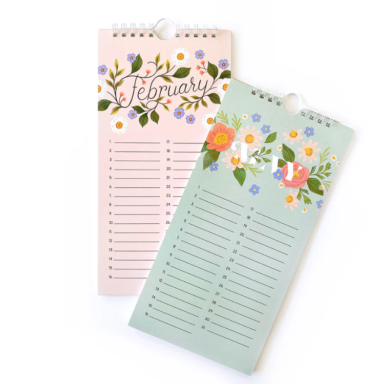 Perpetual Calendar | Birthday Planner | Organiser