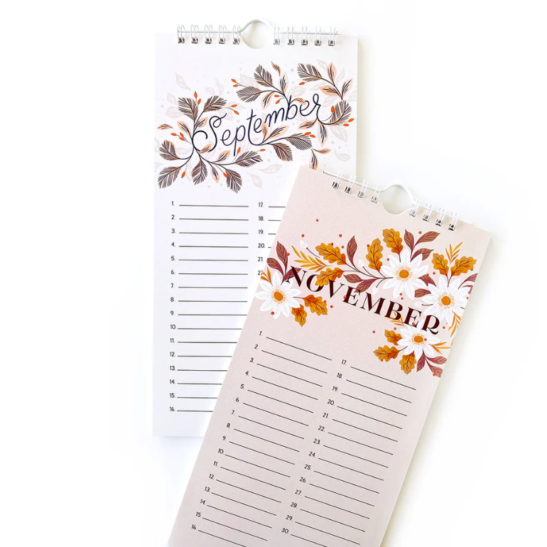 Perpetual Calendar | Birthday Planner | Organiser