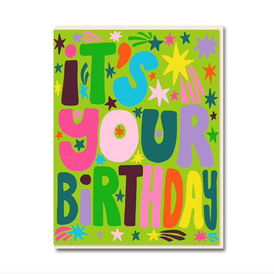 Greetings Card | "It's Your Birthday"