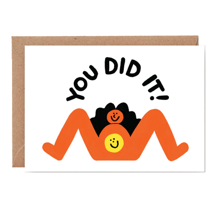 Greetings Card | "You Did It!"