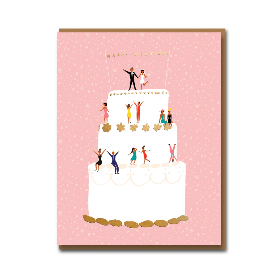 Greetings Card | "Happy Wedding"