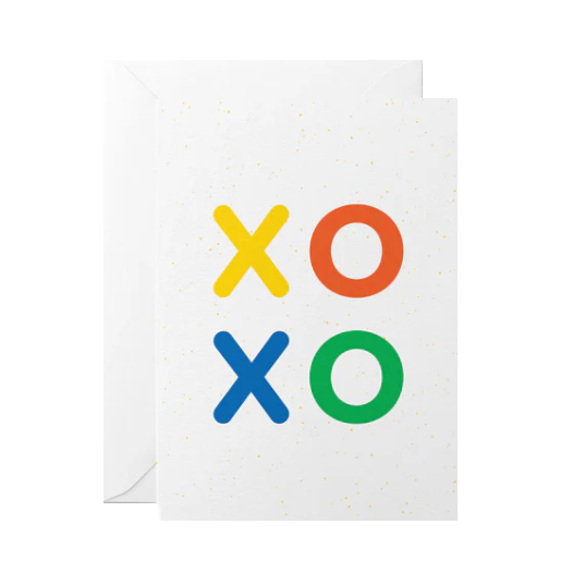 Greetings Card | "XOXO"